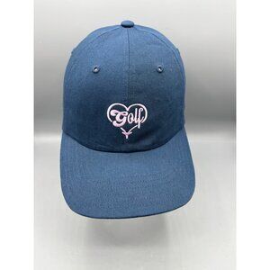 Adidas Womens Blue Love Golf Cap Hat One Size
